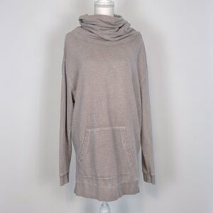 ASOS Women’s Cowl Neck Sweatshirt. Taupe. Size XS